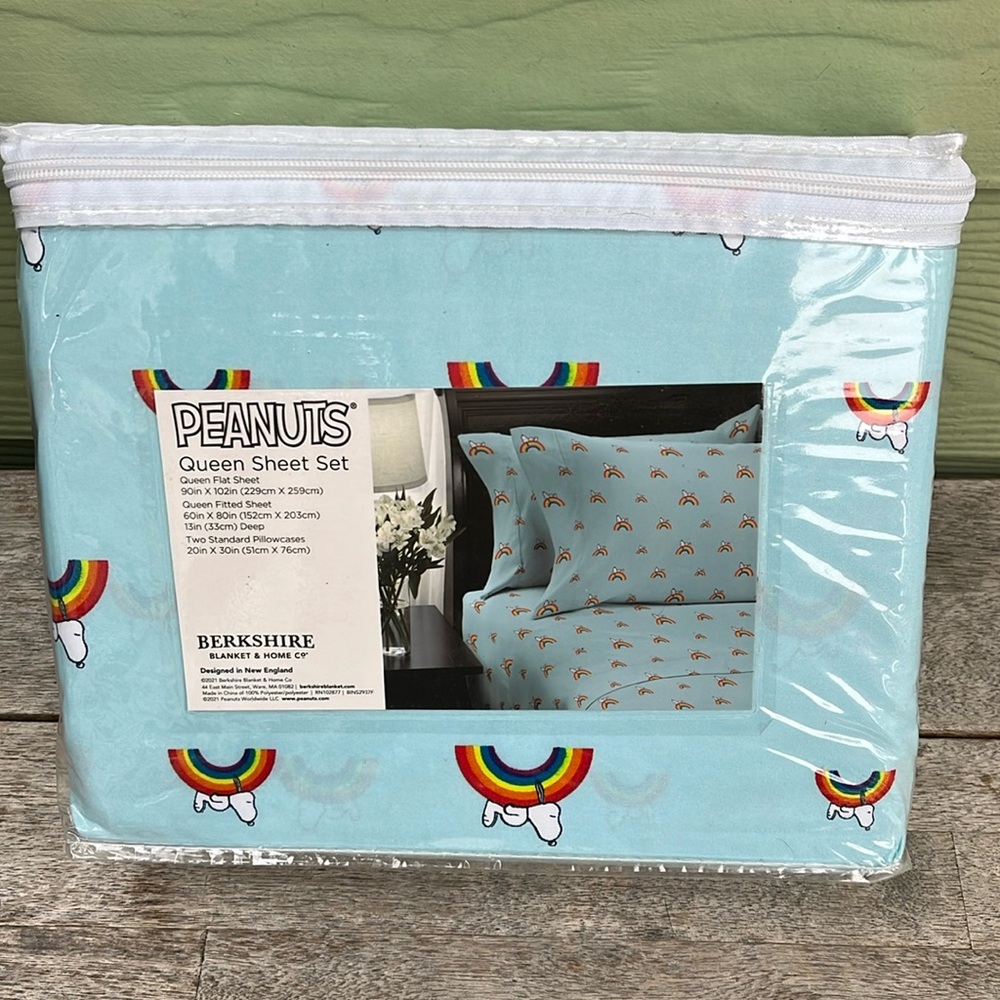 Peanuts Queen Sheet Set
